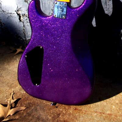 Strings & Things St. Blues  Eliminator II 1985 Purple Sparkle.   Special.  RARE. image 10