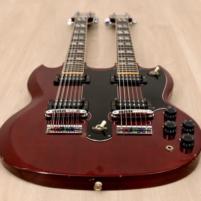 1980 Aria Pro II Vintage Double Neck SG, 6 & 12 String