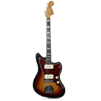 ギター Fender Jazzmaster Fender Jazzmaster Sunburst 1969 – Chicago Music Exchange
