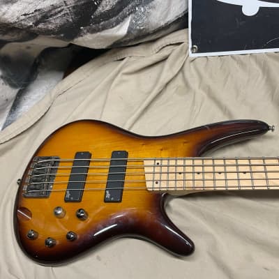 Ibanez SoundGear SR375M 5-String Bass with Aguilar Pickups 2012 image 2