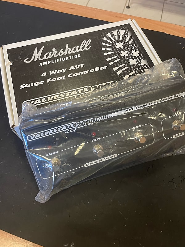 Marshall AVT 2000 Footswitch 4 Way AVT Stage Foot Controler Reverb