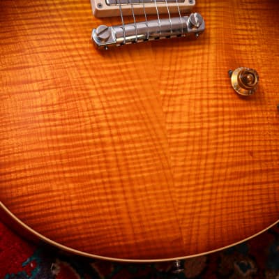 GIBSON USA Custom Shop 58' R8 Les Paul Standard *Hand Picked Top "Iced Tea Burst + Rosewood" (2011) image 7