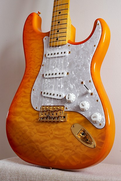 Fender outlet strat orange