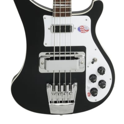 Rickenbacker 4003 Electric Bass Matte Black 2024 image 2