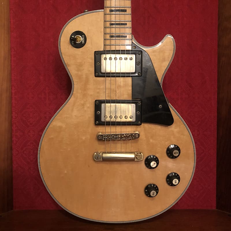 【ビンテージ】Morris ジャパンビンテージレスポール RARE 1970s Morris Les Paul Copy FIGURED BIRDSEYE ALL MAPLE