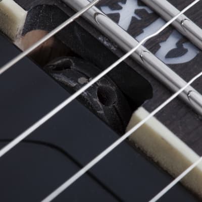 Schecter C-1 SLS Evil Twin Satin Black SBK + FREE GIG BAG - Electric Guitar  C1  C 1 Fishman Fluence - NEW image 4