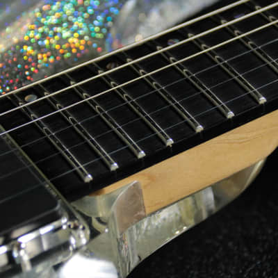 ESP Special Ordermade Forest Acrylic Rainbow w/ EMG Pickups image 9