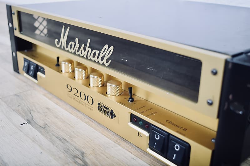 Marshall 9200 dual monobloc stereo guitar amplifier Reverb