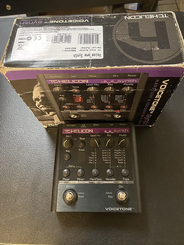 TC Helicon VoiceTone Synth 2009 - 2014 - Black | Reverb