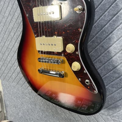 Harley Benton JA-60SB Vintage TriBurst SkunkWerx In USA FretWerx Fret Polish and Setup image 2