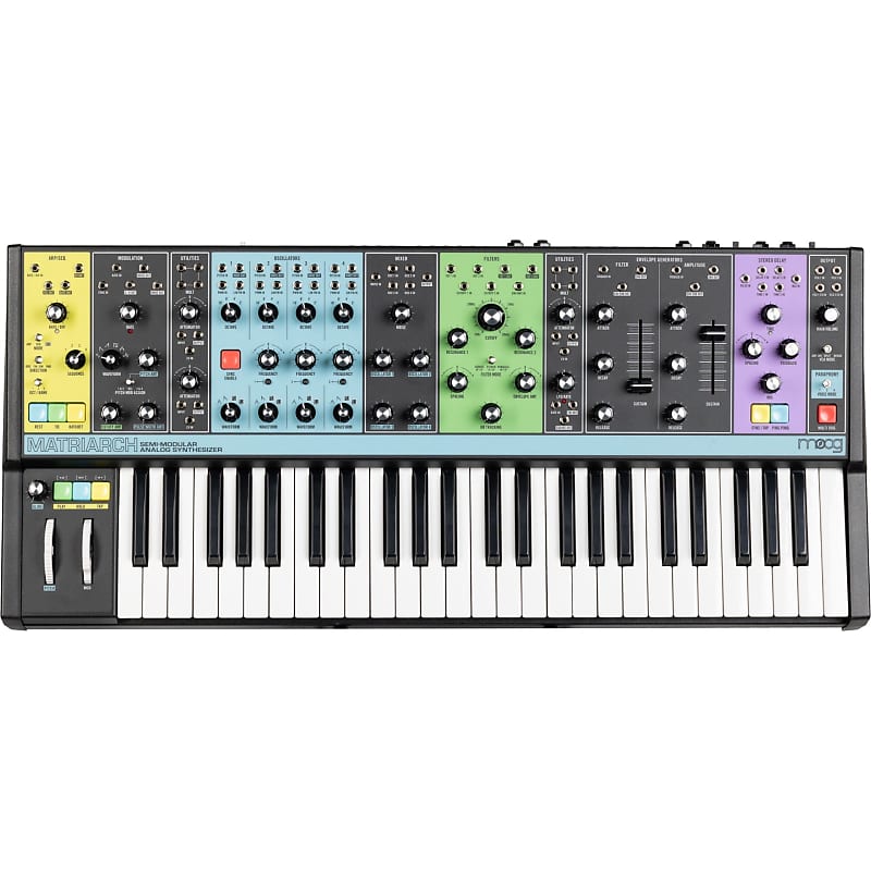Moog Matriarch アナログシンセサイザー 49鍵 Moog(モーグ) ／ MATRIARCH ANALOG SYNTH DARK 49鍵 セミ