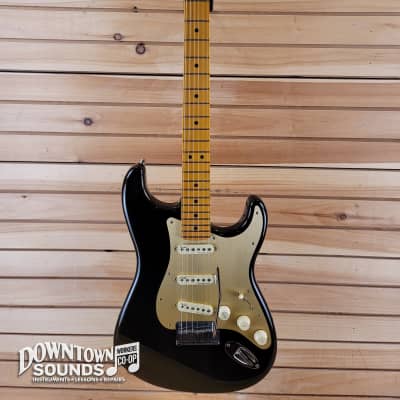 Fender American Ultra Stratocaster with Fender Molded Hardshell Case - Texas Tea image 2