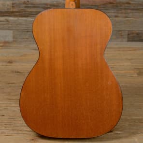 Harmony Acoustic Natural (Set up for slide) 1960s image 3