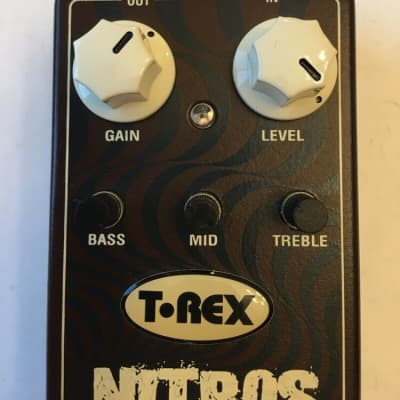 T-Rex Engineering Nitros Hyper Gain Metal Distortion Guitar Effect Pedal image 2