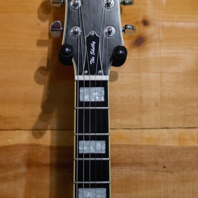 Palermo Custom Shop The Shelby 2019 Aged Black RELIC COA w/ Gibson 335 Hardshell Case image 4