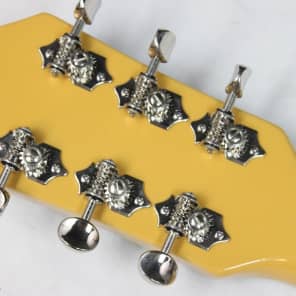 Austin Super-6 Electric Guitar w/ HSC, TV Yellow, Gotoh Tuners, CTS Pots, LP Jr. #29618 image 8
