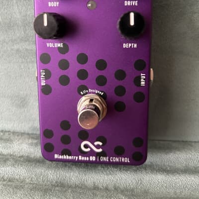 Reverb.com listing, price, conditions, and images for one-control-blackberry-bass-od