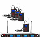 Nady 4W-1KU GT Quad True Diversity 1000-Channel Professional UHF Wireless System
