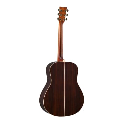 Yamaha LL-TA TransAcoustic Dreadnought 6-String Guitar (Right-Handed, Brown Sunburst) image 2