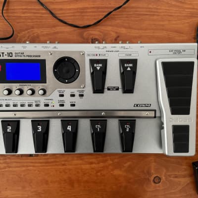 Reverb.com listing, price, conditions, and images for boss-gt-10-guitar-effects-processor