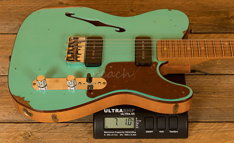 Fender Custom Shop Limited P90 Tele Thinline Relic Sea Foam Fender Custom Shop Limited P90 Tele Thinline Relic Sea Foam