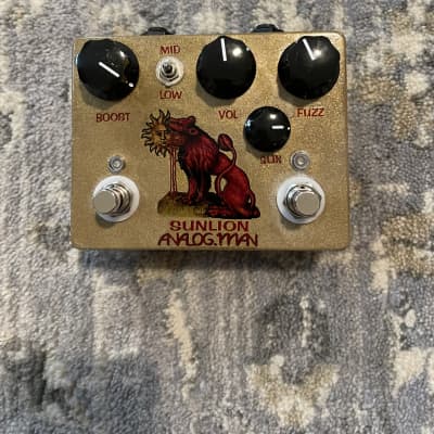Analogman Sun Lion Fuzz Booster Pedal | Reverb