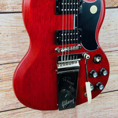 Gibson SG Standard '61 Maestro Vibrola - Vintage Satin Cherry image 2