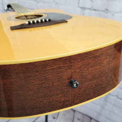 Samick LW028-GSA Dread Solid Spruce Acoustic Guitar w/ Hard Case - NOS image 10