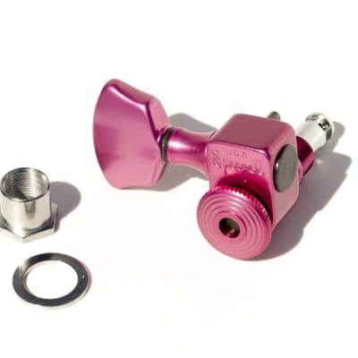 Sperzel Sperzel Trim-Lok 3x3 Pink locking tuners Pink | Reverb Canada