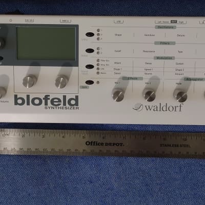 Waldorf Blofeld Desktop Synthesizer White