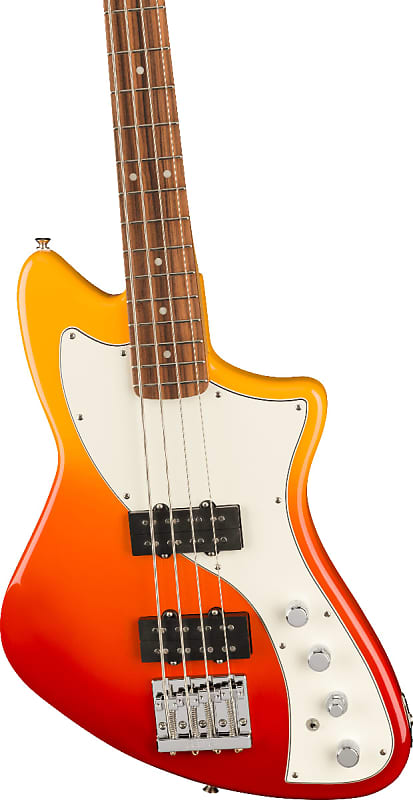 Fender Player Plus Active Meteora Electric Bass. Pau Ferro Fingerboard, Tequila Sunrise image 1