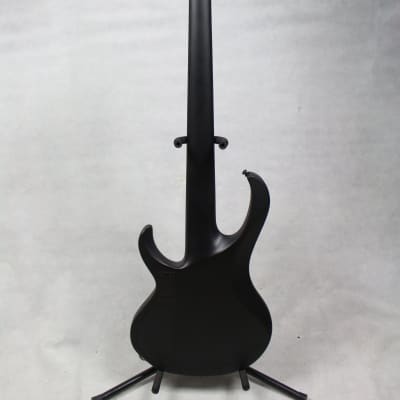 Ibanez BTB Iron Label 5-String Electric Bass Black Flat | Reverb