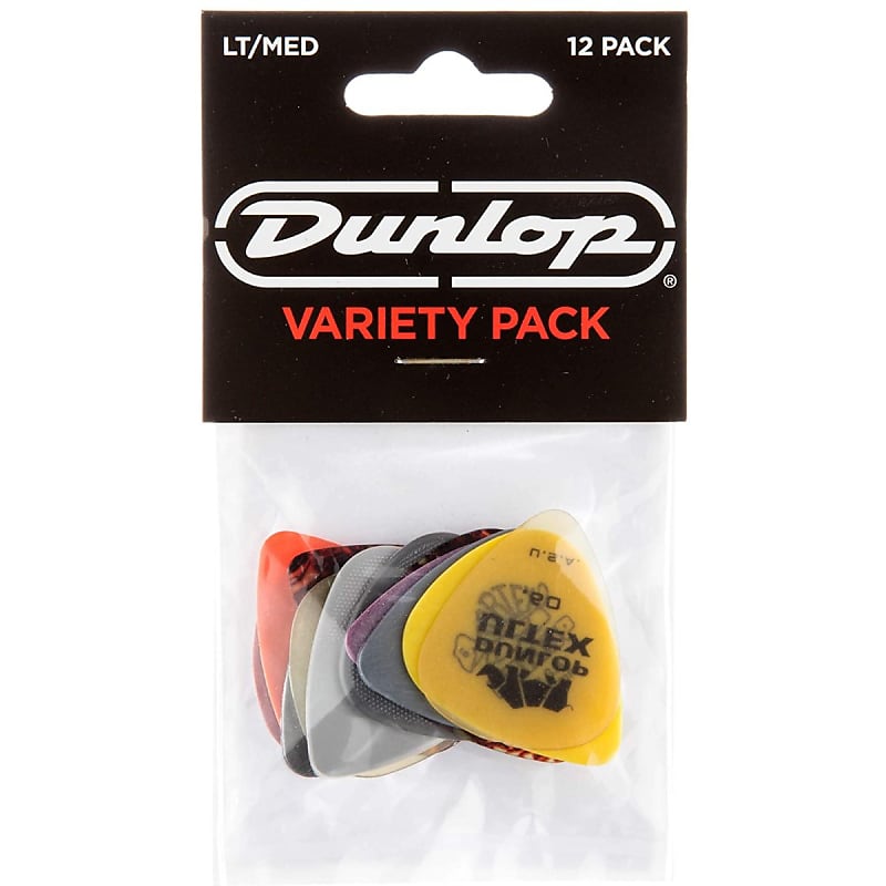 Dunlop PVP101 Light/Medium Pick Variety - 12 PACK image 1