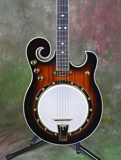 Gold Tone EBM-5+ F-Style 5-String Electric Banjo (Left-Handed) image 1