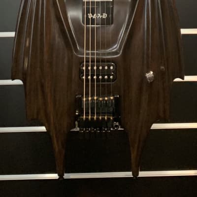 elyra VLAD  special custom guitar made in Germany - one-of-a-kind - brown - single piece worldwide image 12