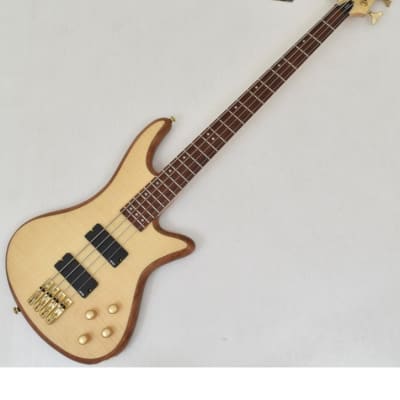 Schecter Stiletto Custom-4 Bass Natural Satin B-Stock 1884 for sale