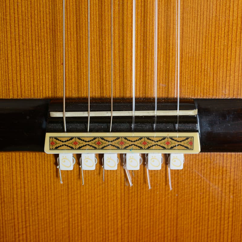 ARIA AG-80 concert classical guitar, cedar top, 1977, designed by Sakurai