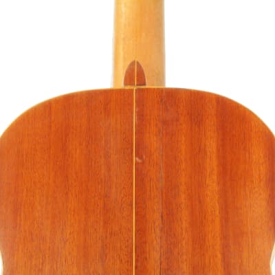 Ricardo Sanchis Nacher ~1950  spruce/mahogany - lightweight classical guitar with surprising sound + check video! image 11