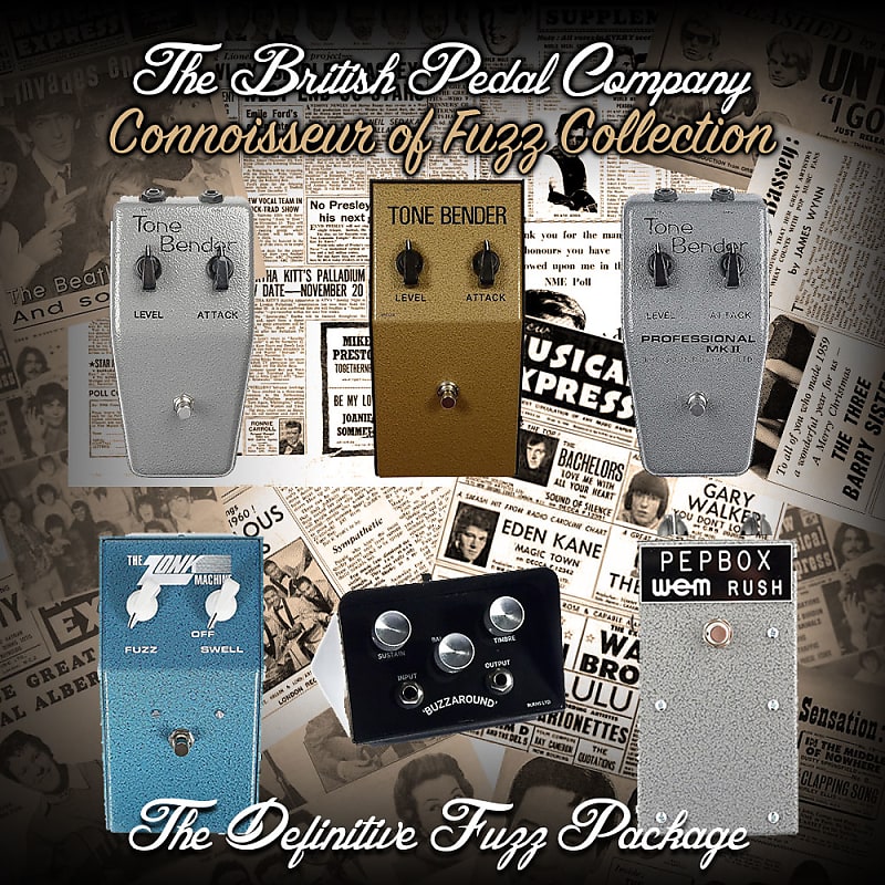 British Pedal Company Connoisseur of Fuzz Collection, Tone Bender 2019 image 1