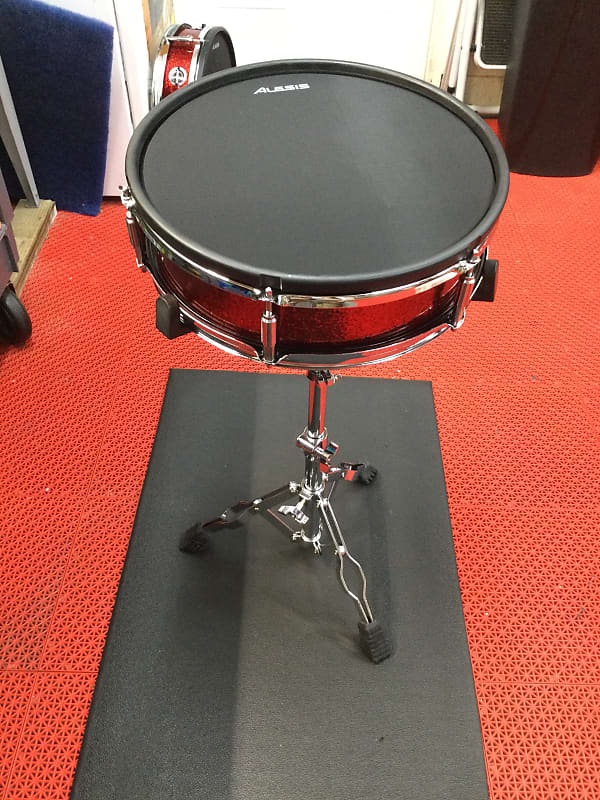 Alesis Strike Pro 14” Snare Mesh Dual Zone w/ Snare Stand Reverb