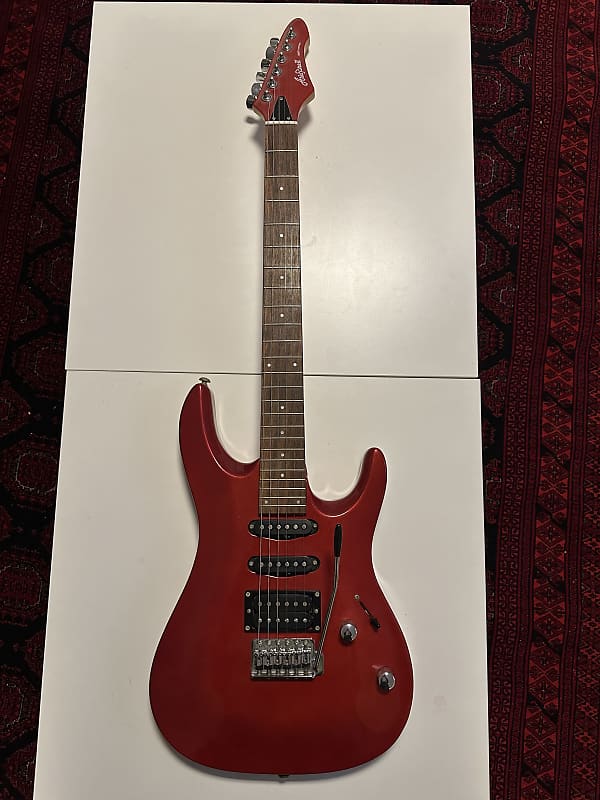 Aria Pro II Mac Series (Japan Market) - Metallic Red (SSH) Electric Guitar image 1