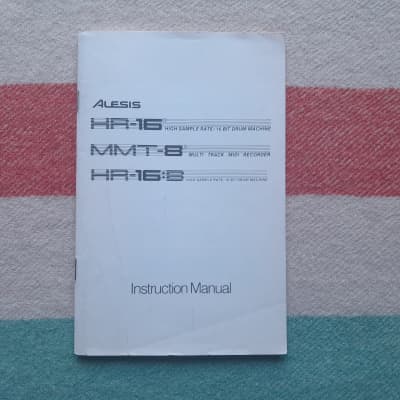Alesis MMT-8 / HR-16 Owners Manual