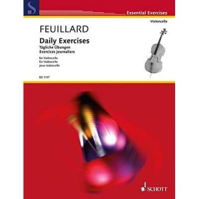 Daily Exercises: for Violoncello Feuillard, Louis R. for sale