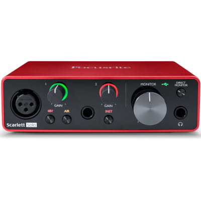 Focusrite Scarlett Solo USB Audio Recording Interface (3rd Gen) image 4
