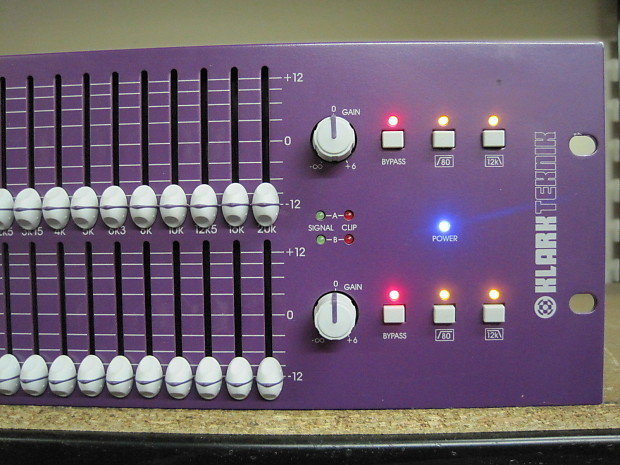 Klark Teknik Square ONE Graphic EQ - SQ1G dual channel 30