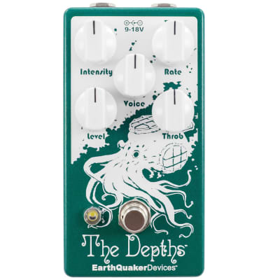 New Earthquaker Devices The Depths V2 Optical Vibe Guitar Effects Pedal image 1