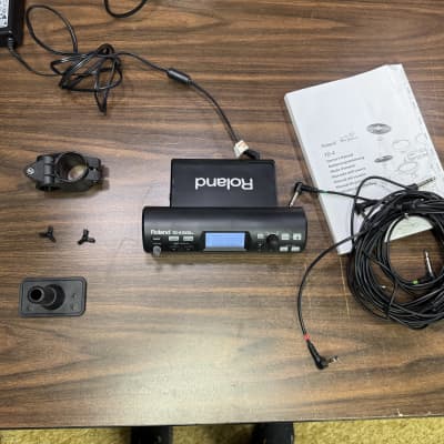 Roland TD-4 V-Drum Module w/Mount, Clamp, Wiring, Manual, & Power Supply G0A0390