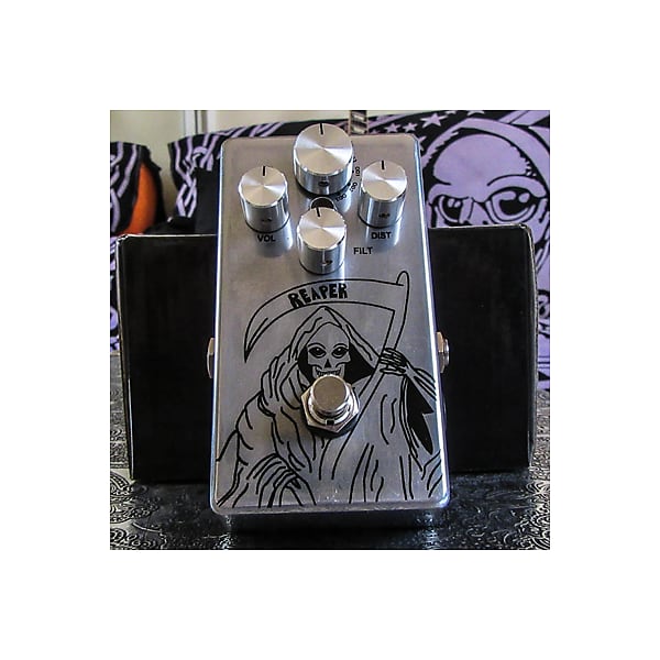Flattley Reaper Distortion & Overdrive Pedal Reverb