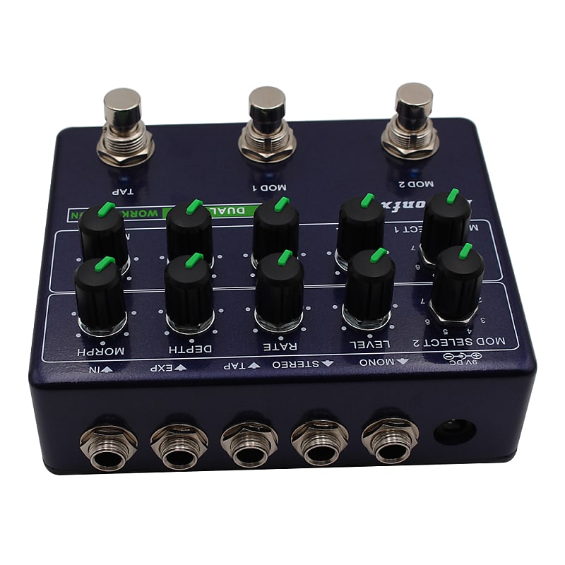 Demon Fx DemonFx Dual Mod Workstation Delay Reverb Tremolo Phaser