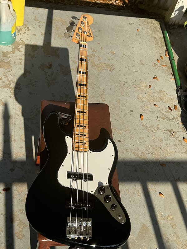 Fender Geddy Lee Artist Series Signature Jazz Bass MIJ 1999 - 2014 - Black CIJ image 1